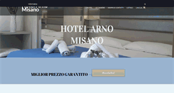 Desktop Screenshot of hotelarnomisano.it